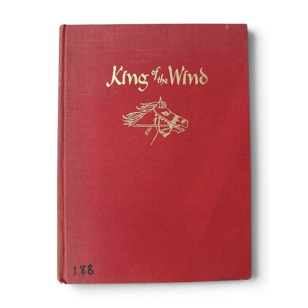 King of the Wind 1958 1st Edition HC Marguerite Henry Hardcover Rand McNally